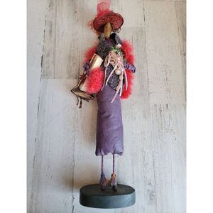 Florinies Flower Shop fancy shopping lady tall unique dress up figure